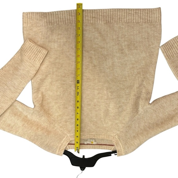 BODEN Ivory Fluffy Queensberry Sweater oatmeal alpaca blend US 10 - Picture 13 of 13